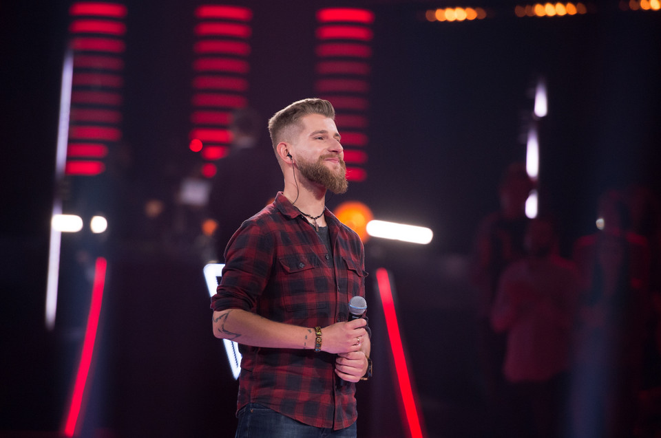 Adam Kalinowski w "The Voice of Poland 11"