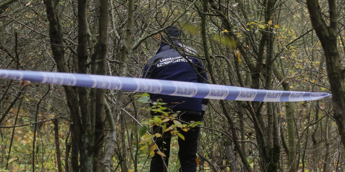 Zwłoki młodego mężczyzny znaleziono w lesie. Możliwe, że był poszukiwany.