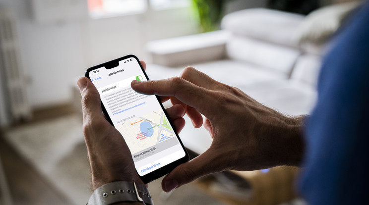 Az iPhone „Jelentős helyek" elnevezésű funkciója térképen követi nyomon az összes olyan helyet, ahol nemrég járt / Fotó: Getty Images,  Blikk