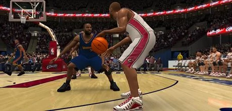 Screen z gry "NBA 08"