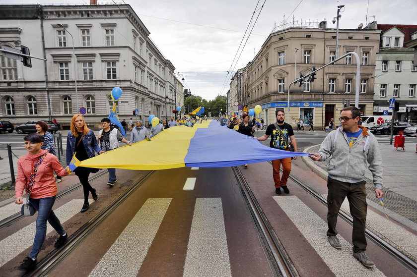 Katowice. Marsz Ruchu Autonomii Śląska