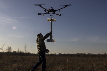 Ruszyła seryjna produkcja dronów na potrzeby ukraińskiej armii