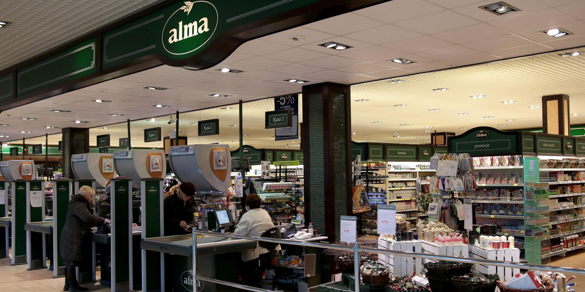 Upadłość sklepu Alma
