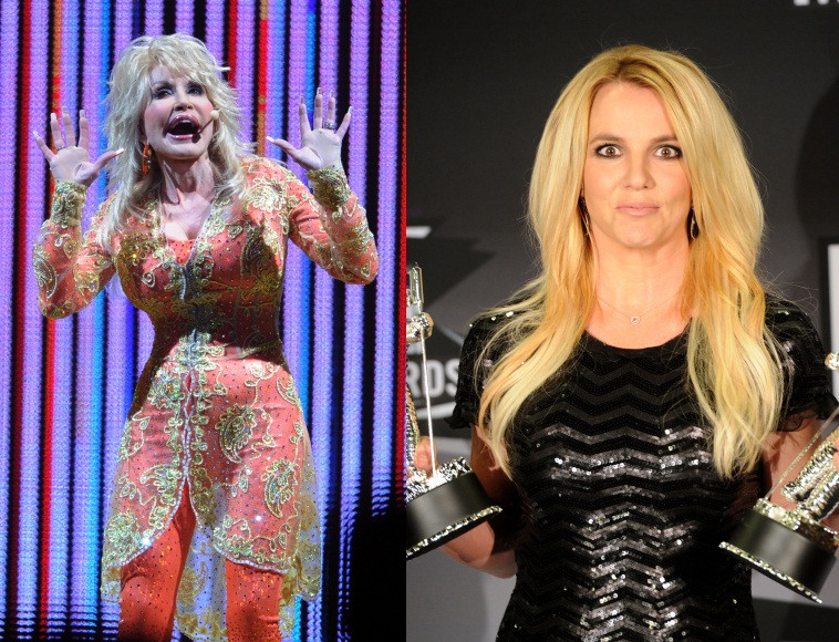 Dolly Parton i Britney Spears (fot. Getty Images)