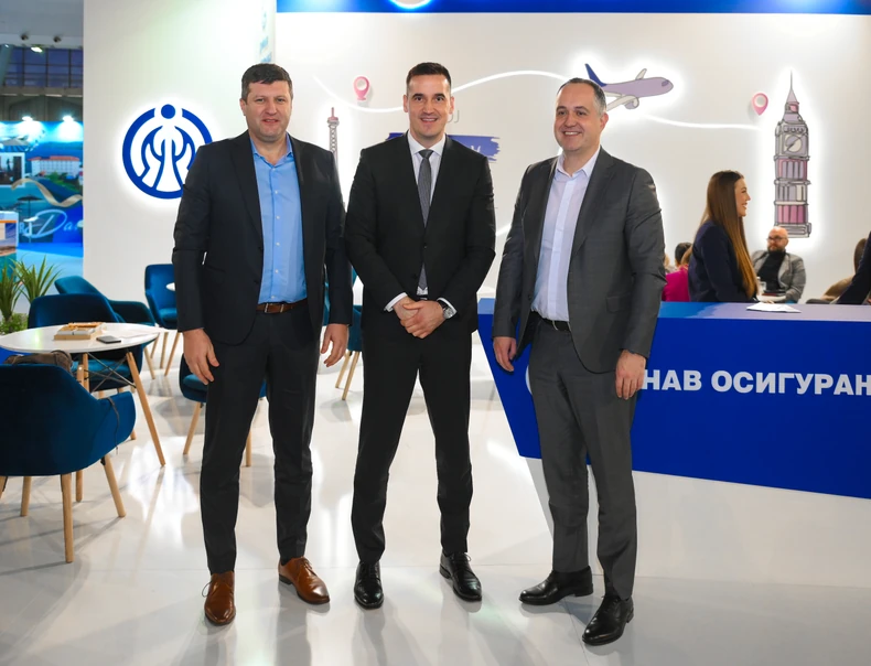 „Dunav osiguranje“  - Aleksandar Stanišić, Milo Marković i Novak Ušćumlić  (s leva na desno)