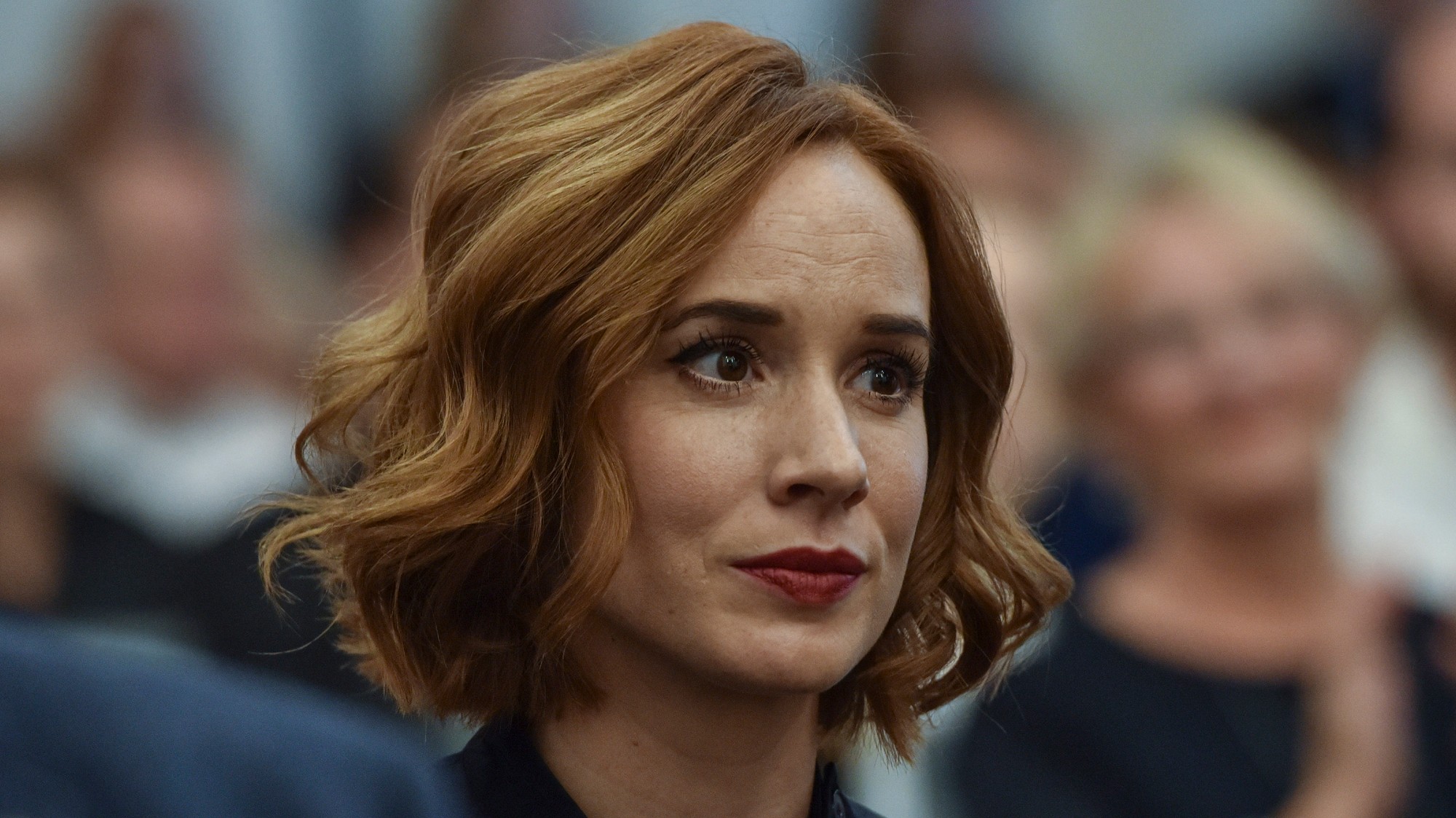 Herečka Tatiana Pauhofová. 