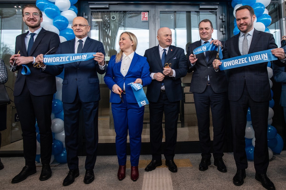 Otwarcie nowego dworca autobusowego w Lublinie