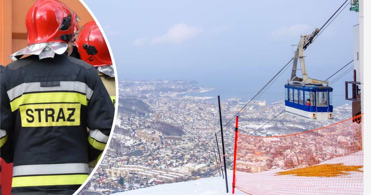 Wyciąg z narciarzami nagle się zatrzymał. Wielka ewakuacja w Beskidach