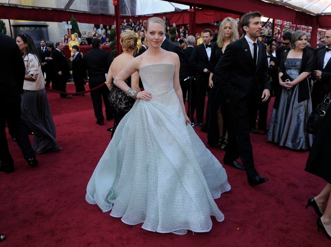 Amanda Seyfried na ceremonii rozdania Oscarów zjawiskowa jak księżniczka