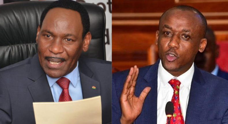 Mutula Kilonzo Jnr and Ezekiel Mutua