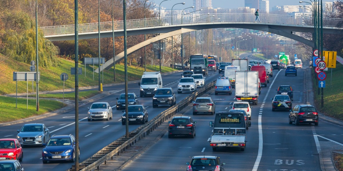 Warszawa, Trasa Lazienkowska