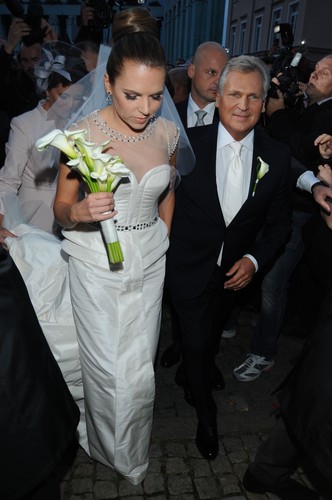 Ola Kwaśniewska z ojcem