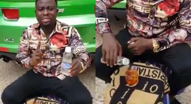 Brother Sammy advertises his divine water; says it can cure HIV