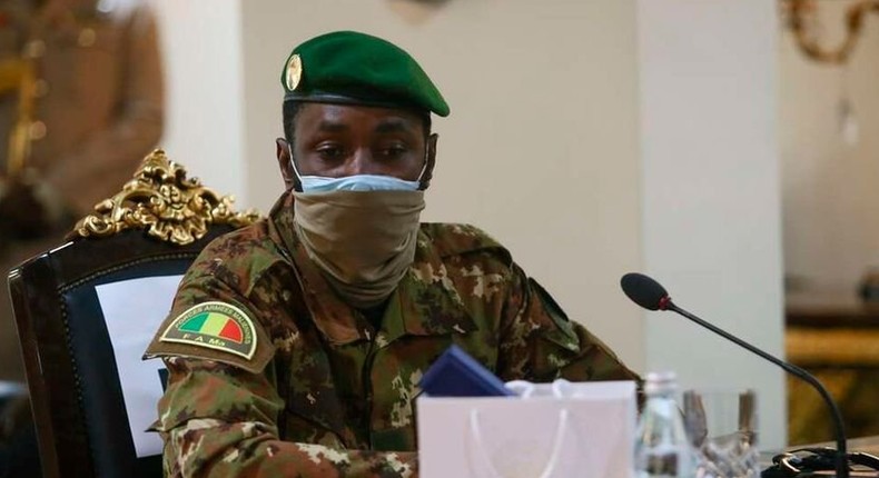 Mali coup leader Colonel Assimi Goita. 