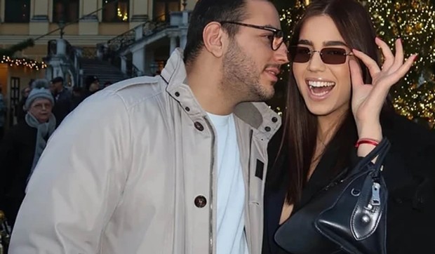 Una Čolić sa dečkom