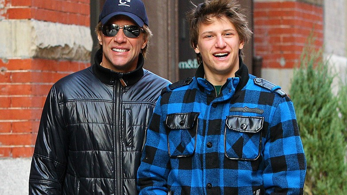 Jon Bon Jovi z synem Jessem / fot. East News