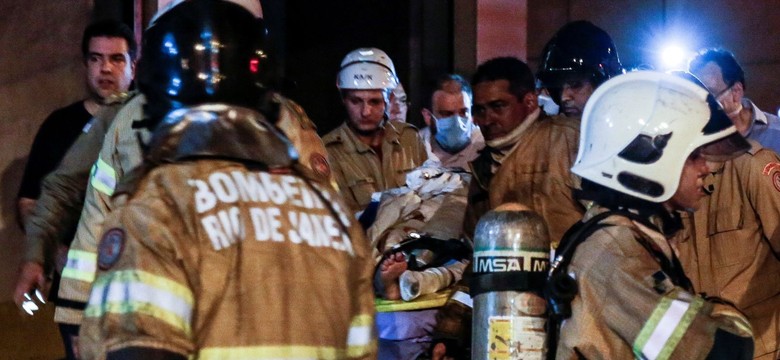 Pożar szpitalu w Rio de Janeiro. Już co najmniej 10 zabitych