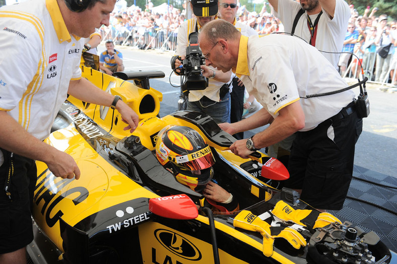 N-Gine Renault F1 Team Show: Kubica szalał w Poznaniu