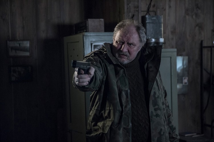 Andrzej Grabowski w filmie 'Na granicy'