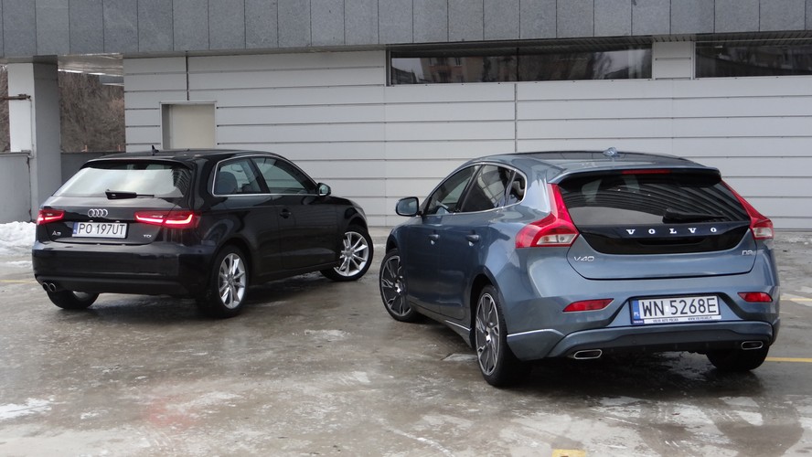 Audi A3 kontra volvo V40