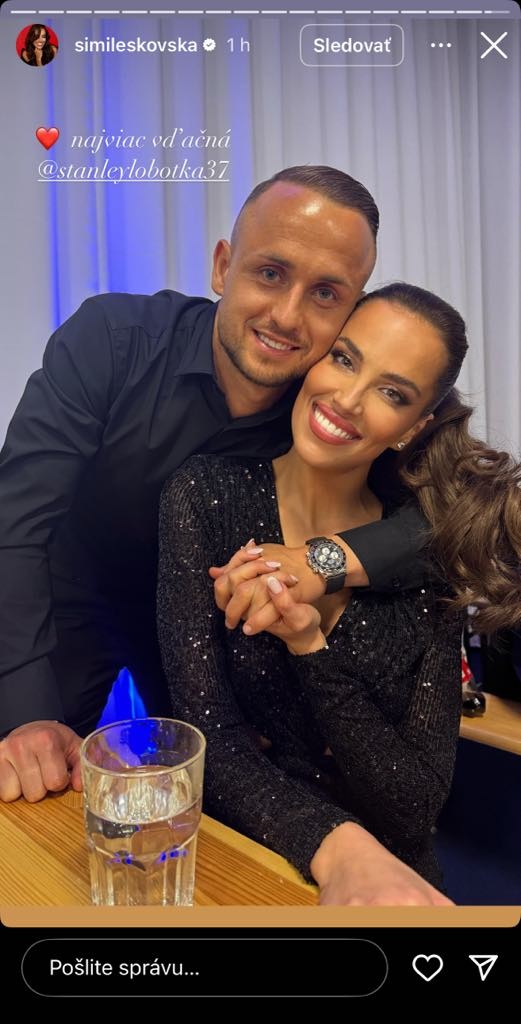Simona Leskovská a Stano Lobotka počas prvého kola Let’s Dance.