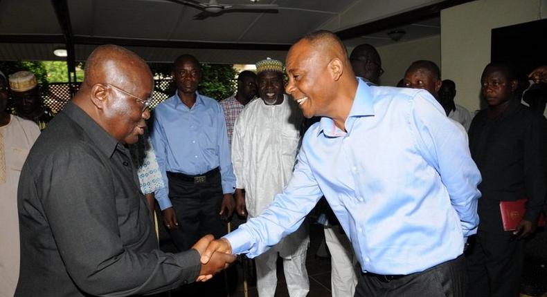 Nana Addo with Abubakr Saddique Boniface