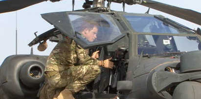 Książę Harry walczy w Afganistanie