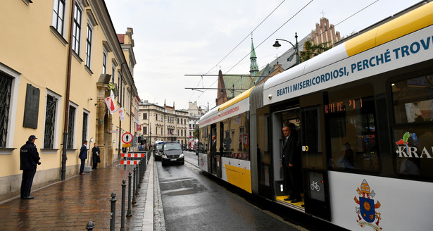 Tramwaj po ŚDM nadal będzie kursował po mieście. Każdy z mieszkańców będzie miał szansę podróżować tym samym pojazdem, którym wcześniej jechał papież