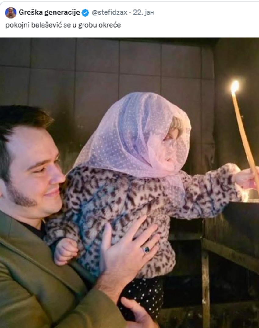 Sporna slika koja se komentariše na Tviteru