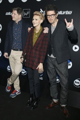 Filip Chajzer, Agnieszka Chylińska i Kuba Wojewódzki