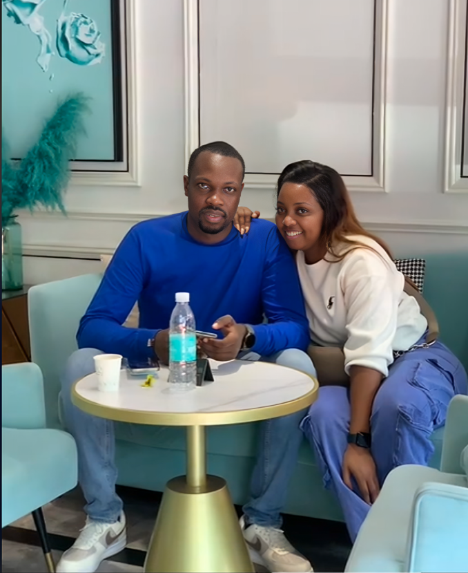 Businesswoman Shiquo HiiStyles with her husband