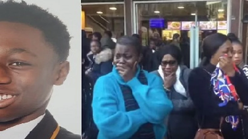 Video: Ghanaians in UK mourn death of teenage footballer Baptista Adjei