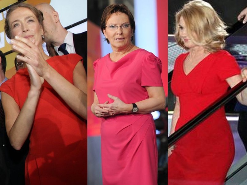 Ladies in red: wyborcze kreacje w czerwieni