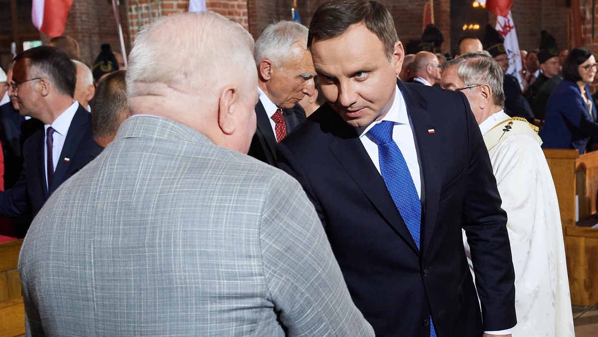 Lech Wałęsa, Andrzej Duda