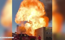 Eksplozja i pożar podczas zawodów samochodowych w Teksasie