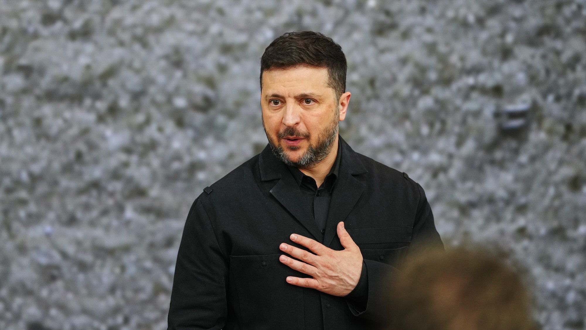 Ukrajinský prezident Volodymyr Zelenskyj.
