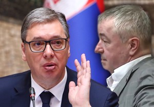 Aleksandar Vučić  i Dušan Bajatović