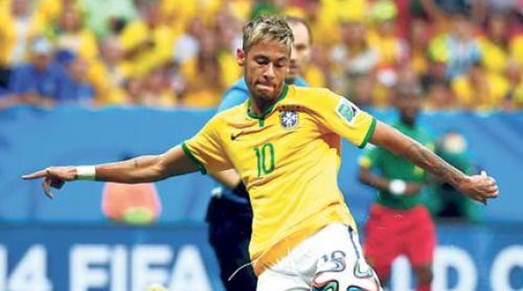 Neymar a brazilok nyerőembere