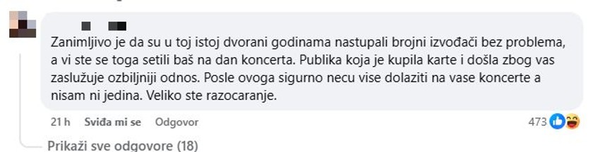 Toni Cetinski komentari