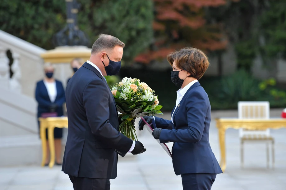 Marlena Maląg jest teraz jedyną kobietą w rządzie Mateusza Morawieckiego