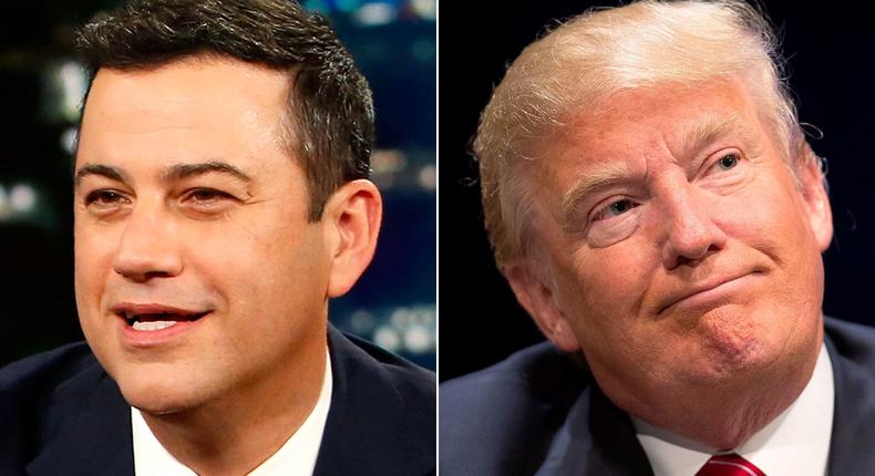Jimmy Kimmel stars war with Donald Trump?
