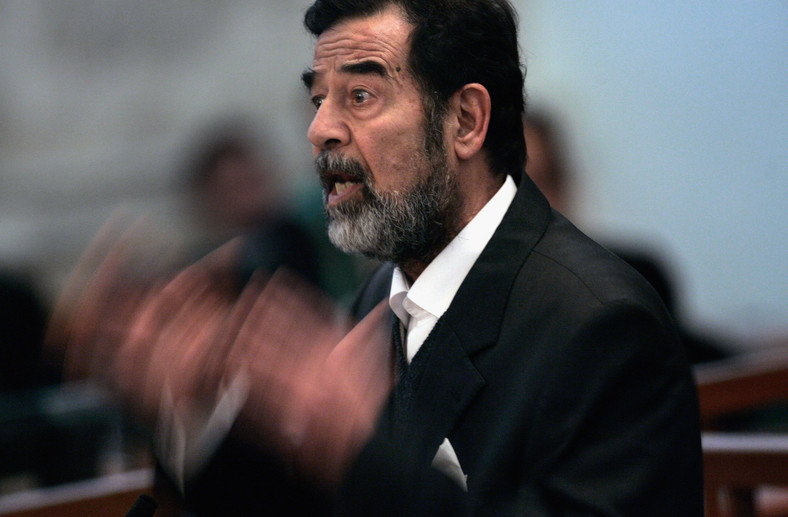 Saddam Husein, fot. Getty Images/FPM