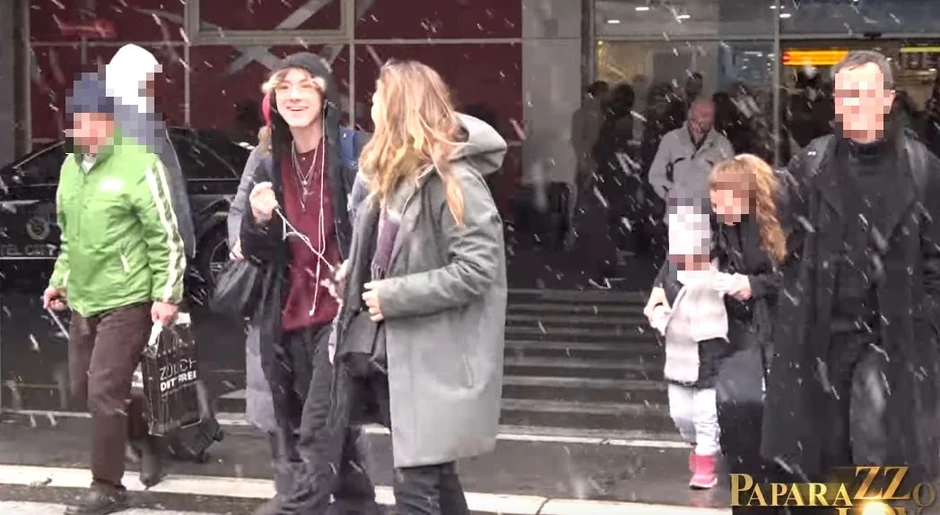 Branka Katić sa sinom