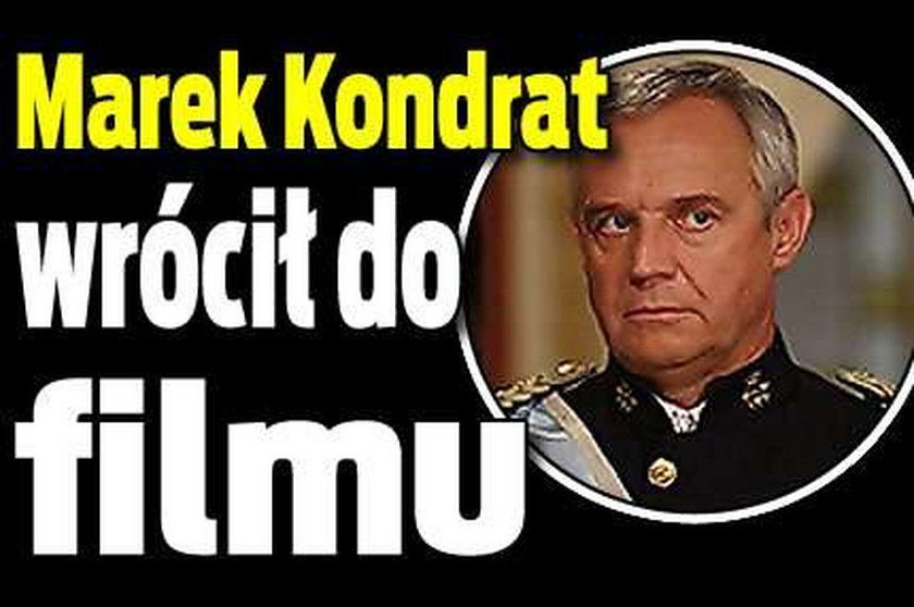 Kondrat wrócił do filmu