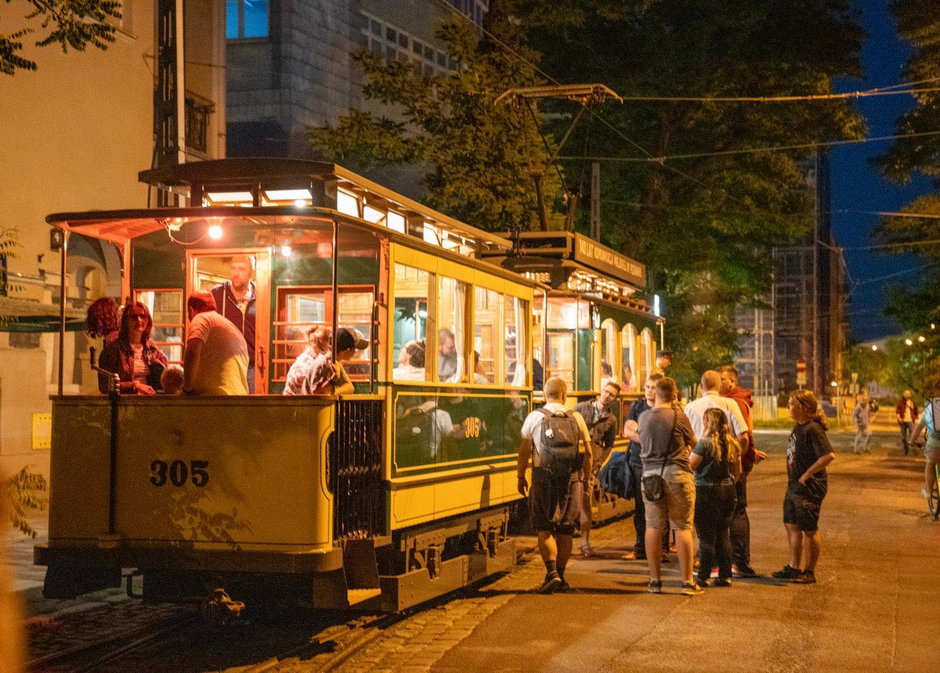 W pierwszą sobotę sierpnia odbyły się pierwsze w tym sezonie nocne kursy linii turystycznych MPK Poznań fot. Codzienny Poznań / D. Geldner