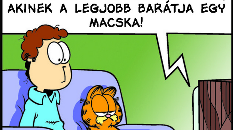 Jon legjobb barátja a macskája