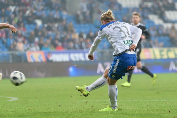 Ekstraklasa: Pierwsze od miesiąca zwycięstwo Lecha Poznań