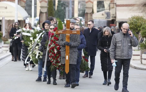 Sahrana kompozitora Zorana Erića