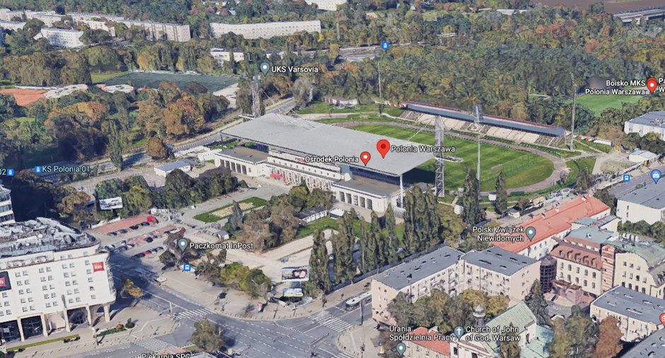 Stadion Polonii obecnie