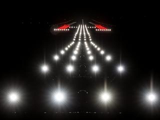 Oparty o technologię LED, systemu świateł nawigacyjnych na wrocławskim lotnisku